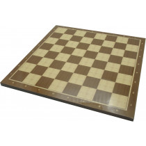 Wood Chess Board No 2 - 37 x 37cm, Sycamore & Walnut