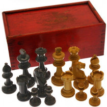 Staunton style chessmen