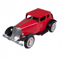Oldtimer Automobile - black - Tin Toy / retro / clockwork toy car