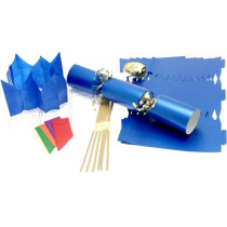 Bulk-Packed Cracker Kit 35cm - Blue - 100 Pack