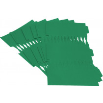 Cracker Kit Card Blanks 35cm - Green - 6 Pack