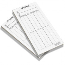 Bridge score card pads - 2 pack