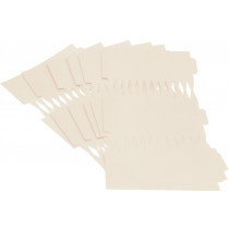 Cracker Kit Card Blanks 35cm - White - 50 Pack