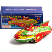 Rocket Racer. Tin Toy / retro / clockwork vehicle toy
