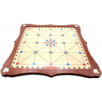 Alquerque traditional wooden board game