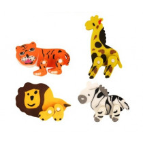  Animal Erasers - 6 pack