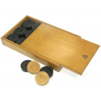 Wooden Draughts Pieces