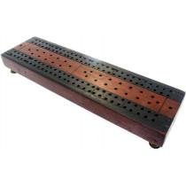 Mahogany cribbage board