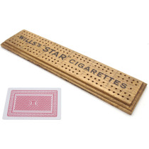 Wills's Star cribbage board