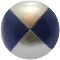 Blue & Silver Juggling Ball