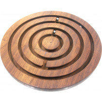 Wooden labyrinth/ maze puzzle