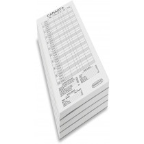 Canasta Score Pads / Scoring Cards (4 Packs)