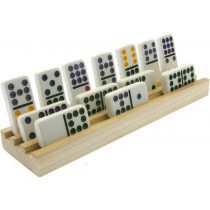 Solid Wood Domino racks set of 4