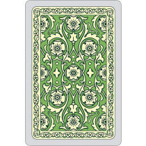 Autumn colours single card deck, green