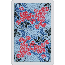 Roses Playing Cards - blue