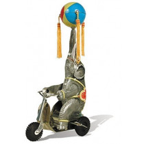 Elephant on Trike with ball