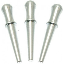 High mini cribbage pegs 22mm aluminium X 3