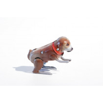 Tin toy jumping dog