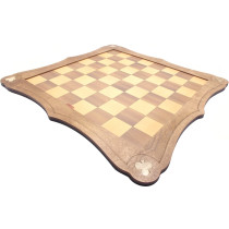 Wooden Chess / Draughts board - 40 x 40cm