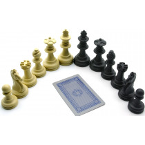 75mm plastic Chess pieces / Chessmen