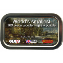 World's smallest wooden jigsaw puzzle, Constable