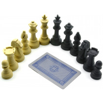 65mm plastic Chess pieces / Chessmen