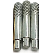 Patterned Steel Cribbage Pegs X 3