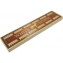 White Horse pub cribbage board