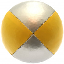 Yellow & Silver Juggling Ball