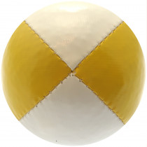 Yellow & White Juggling Ball