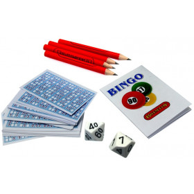 Miniature Bingo game. Ideal Christmas Cracker filler