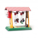 Swing boats - Tin Toy / retro / clockwork fairground toy