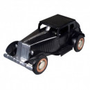 Tin Treasures' Classic Black Automobile