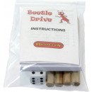 Miniature Beetle Drive game. Ideal Christmas Cracker filler