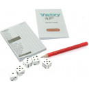 Miniature Yatzy dice game. Ideal Christmas Cracker filler