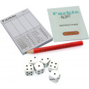 Miniature Farkle dice game. Ideal Christmas Cracker filler