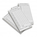 Bridge score card pads - 4 pack