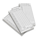 Bridge score card pads - club pack