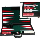 Deluxe Large 21" black Vinyl Backgammon case