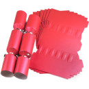 Large Wedding DIY Cracker Kit 35cm - Red - 10 Pack