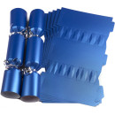 Large Wedding DIY Cracker Kit 35cm - Blue - 6 Pack