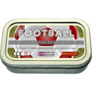 Football game in a tin